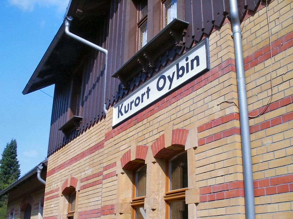 Am Bahnhof Kurort OYBIN