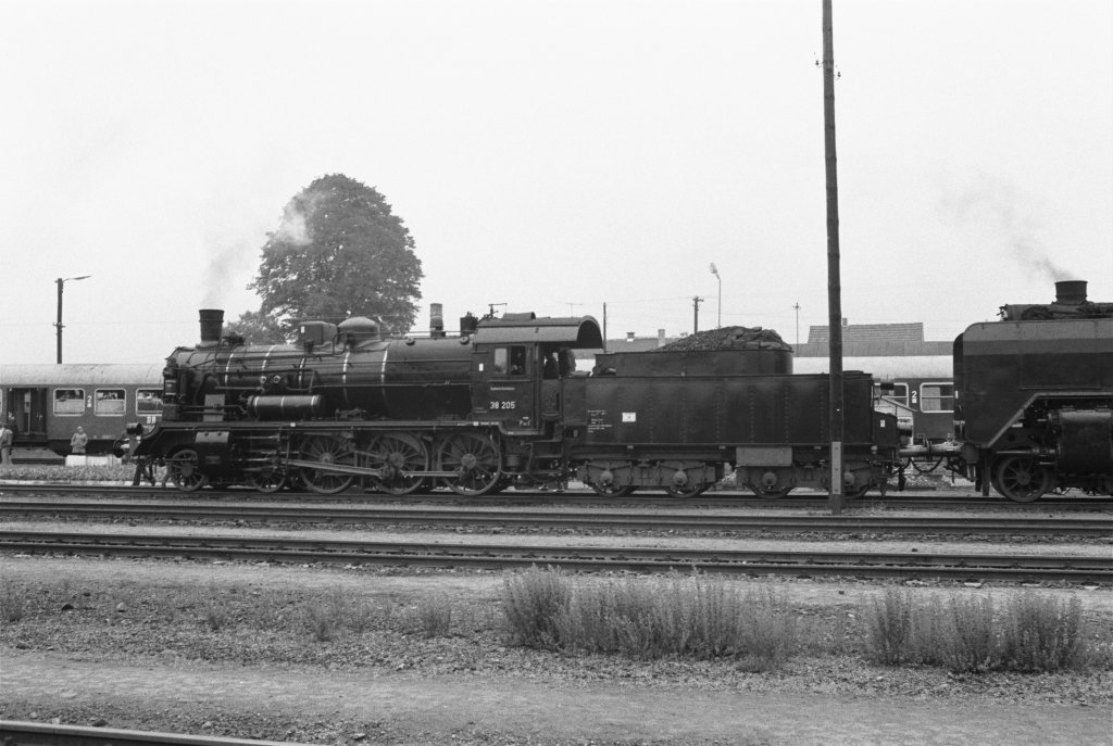 BR 38 in Drrrhrsdorf, DR vor 1989