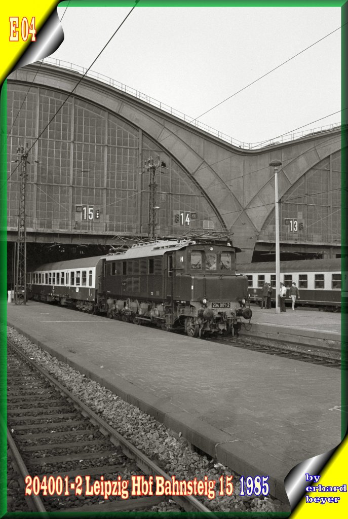 E  04 (204) in Leipzig Hbf