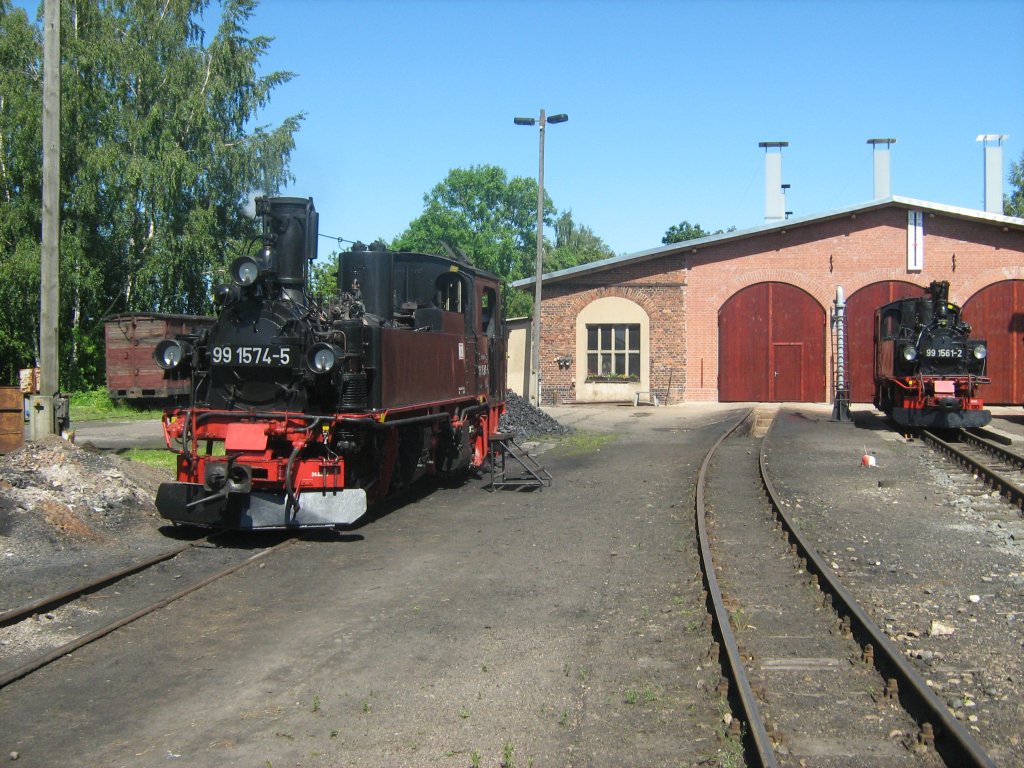 IVK Lokomotiven in Mgeln zum Streckenjubilum, Juni 2010