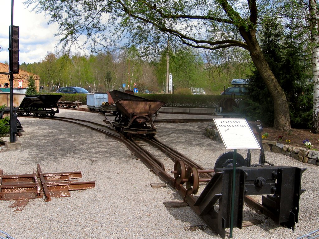 Kipploren in Weiwasser, Teichstrasse - April 2006