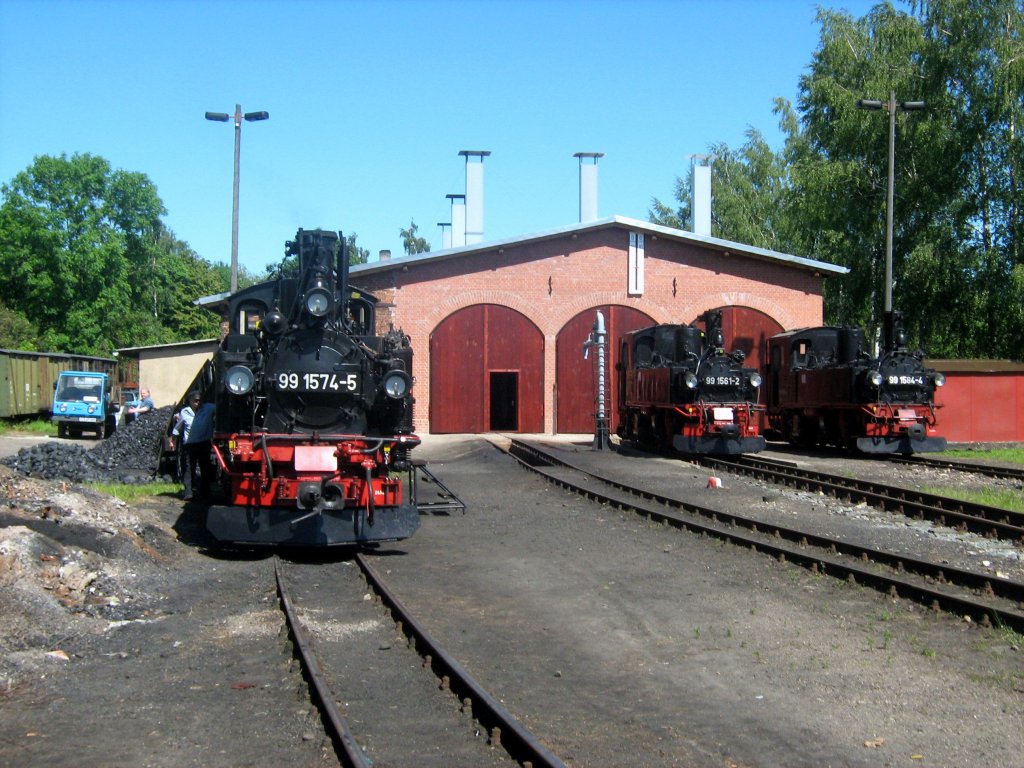 Am Heizhaus in Mgeln