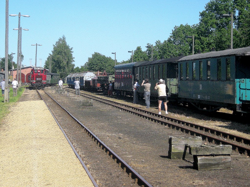 Ankunft im Bahnhof Mgeln