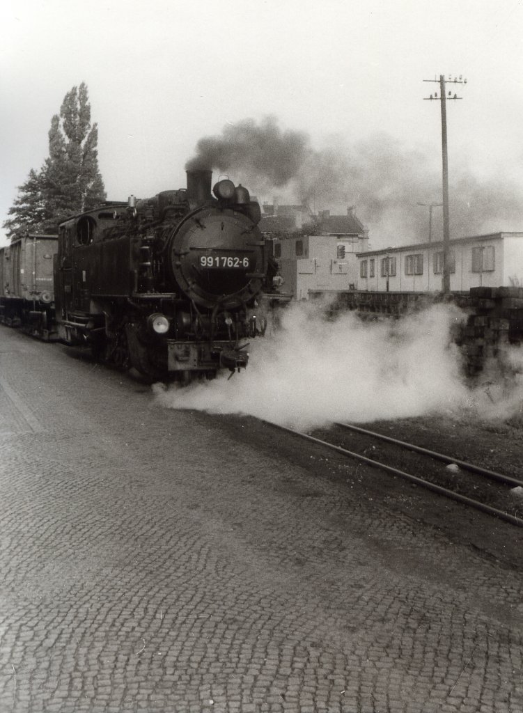 Ausfahrt Gterzug aus Zittau