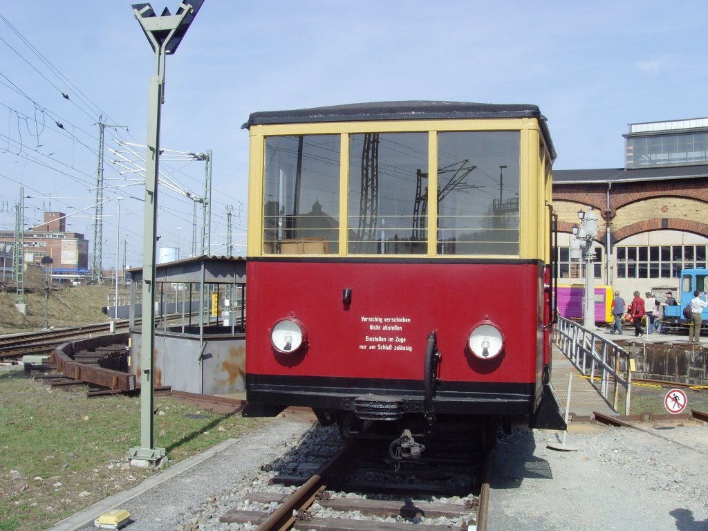 beiwagen, Museumsfahrzeug Dresden-Altstadt