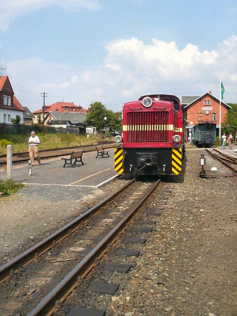 BR 199 in Bertsdorf, um 2005