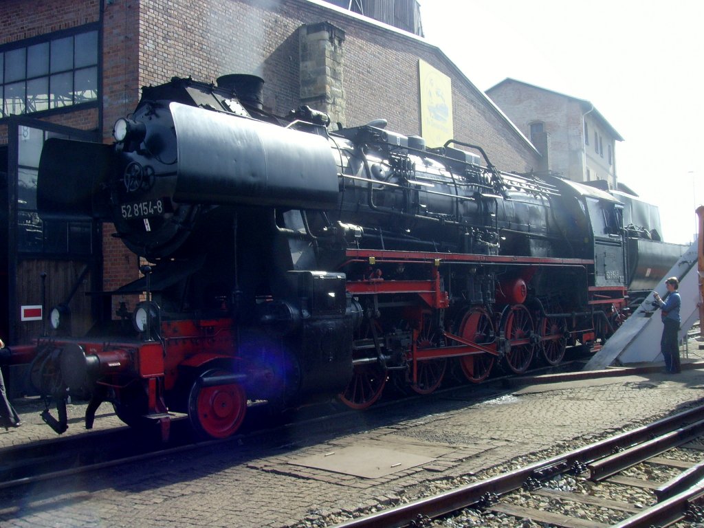 BR 52 in Dresden Alttstadt