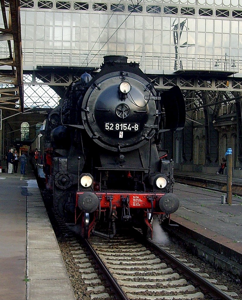 BR 52 in Dresden Hbf