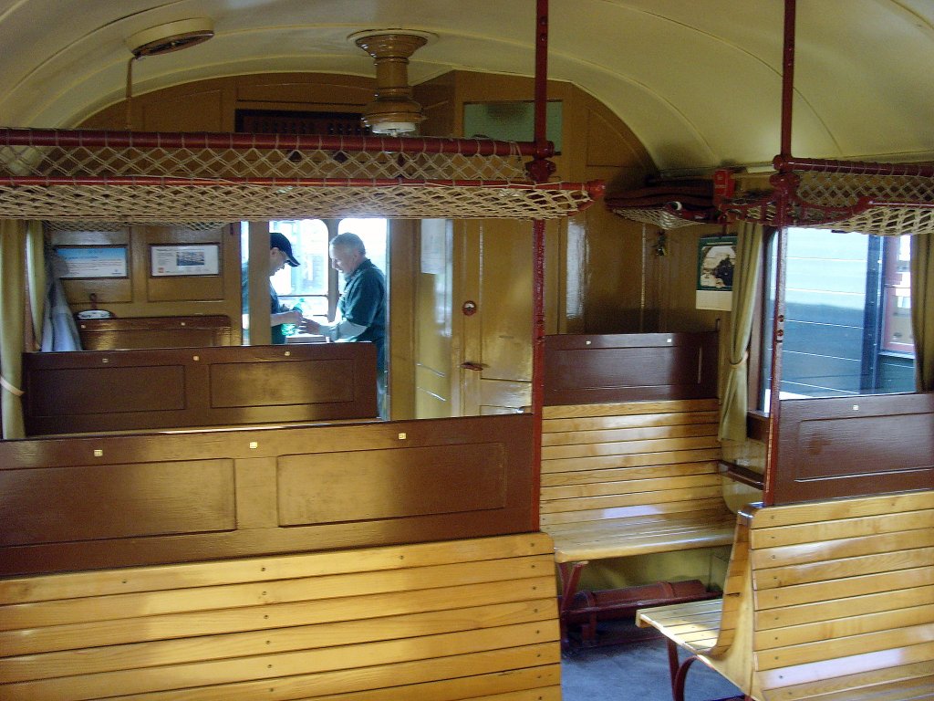 Innenansicht Windbergwagen, Dresden-Altstadt 2011