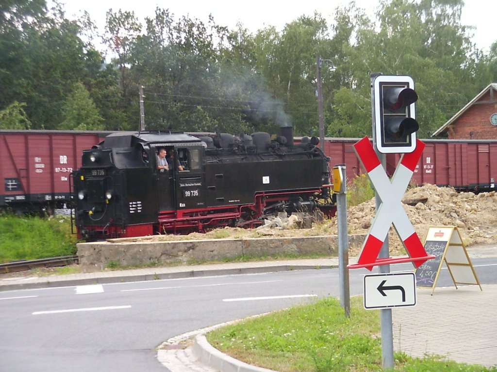 Rangierfahrt in bertsdorf, um 2005