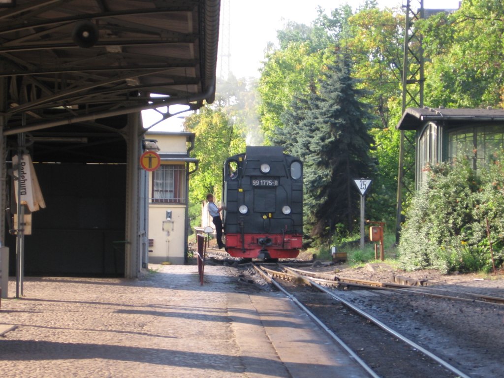 Rangierfahrt in Radebeul Ost