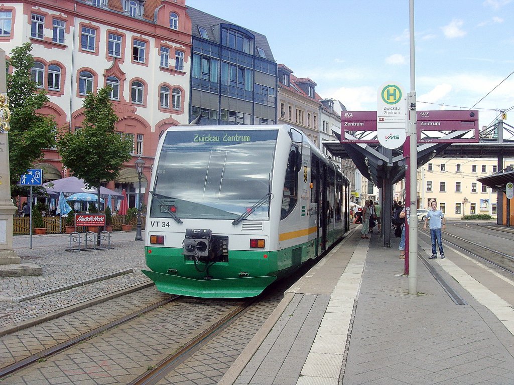 RS 1 Vogtlanbahn Zwickau Zentrum 2011