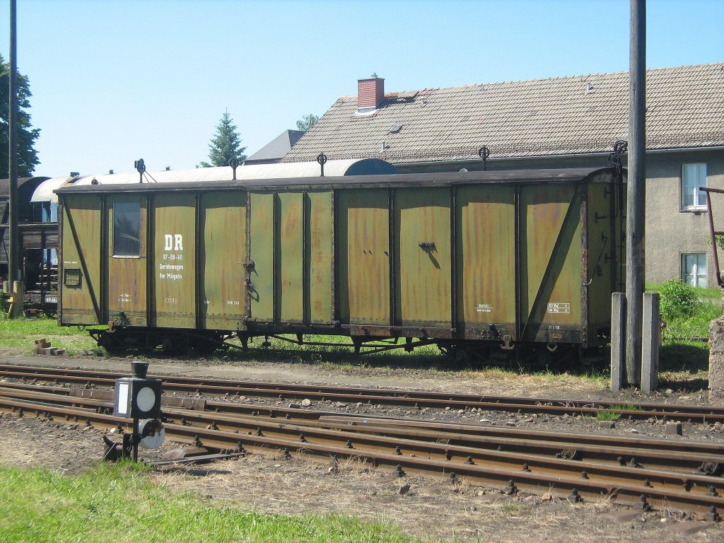 Schmalspurgertewagen in Mgeln, Jubilum 2010