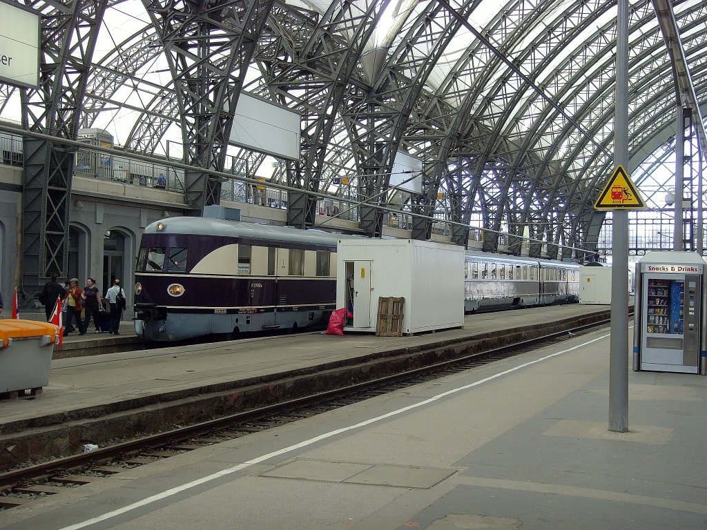 VT 138 in Dresden Hbf