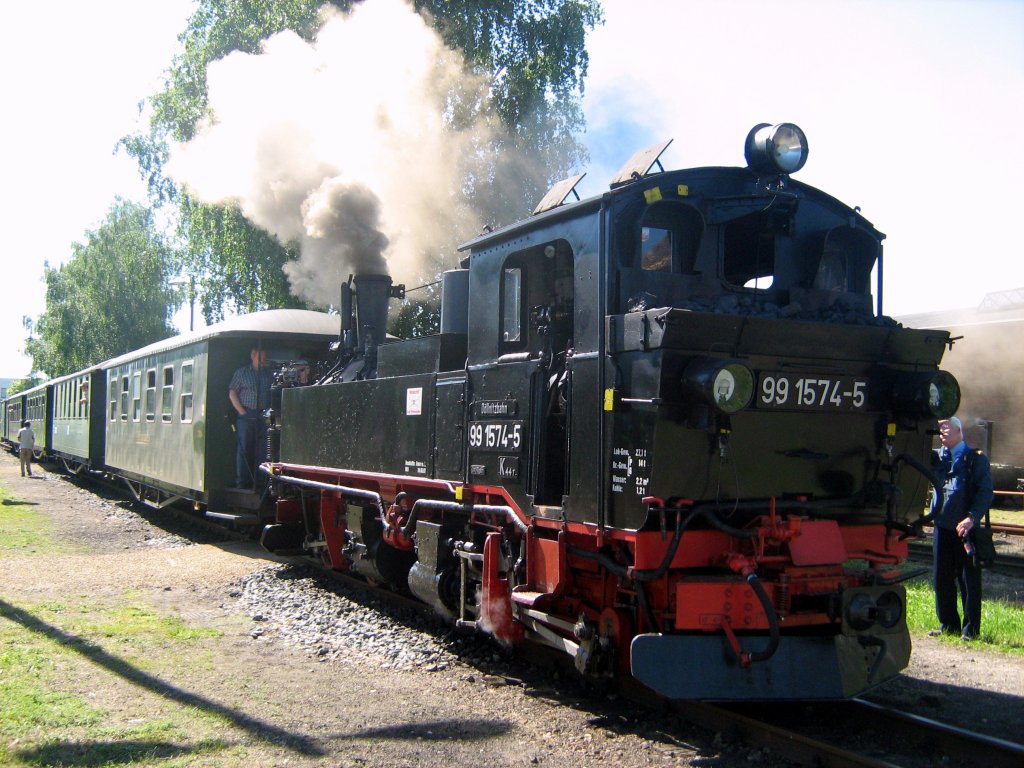 Zug nach Oschatz in Mgeln