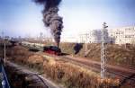 Dampf auf der S-Bahnstrecke nach grnau, 1990